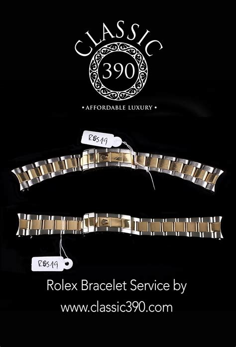 gold rolex bracelet refurbish|antique Rolex repair.